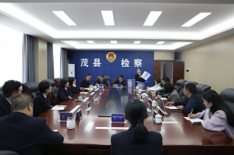茂县检察院与沙坝镇联合开展主题党日活动